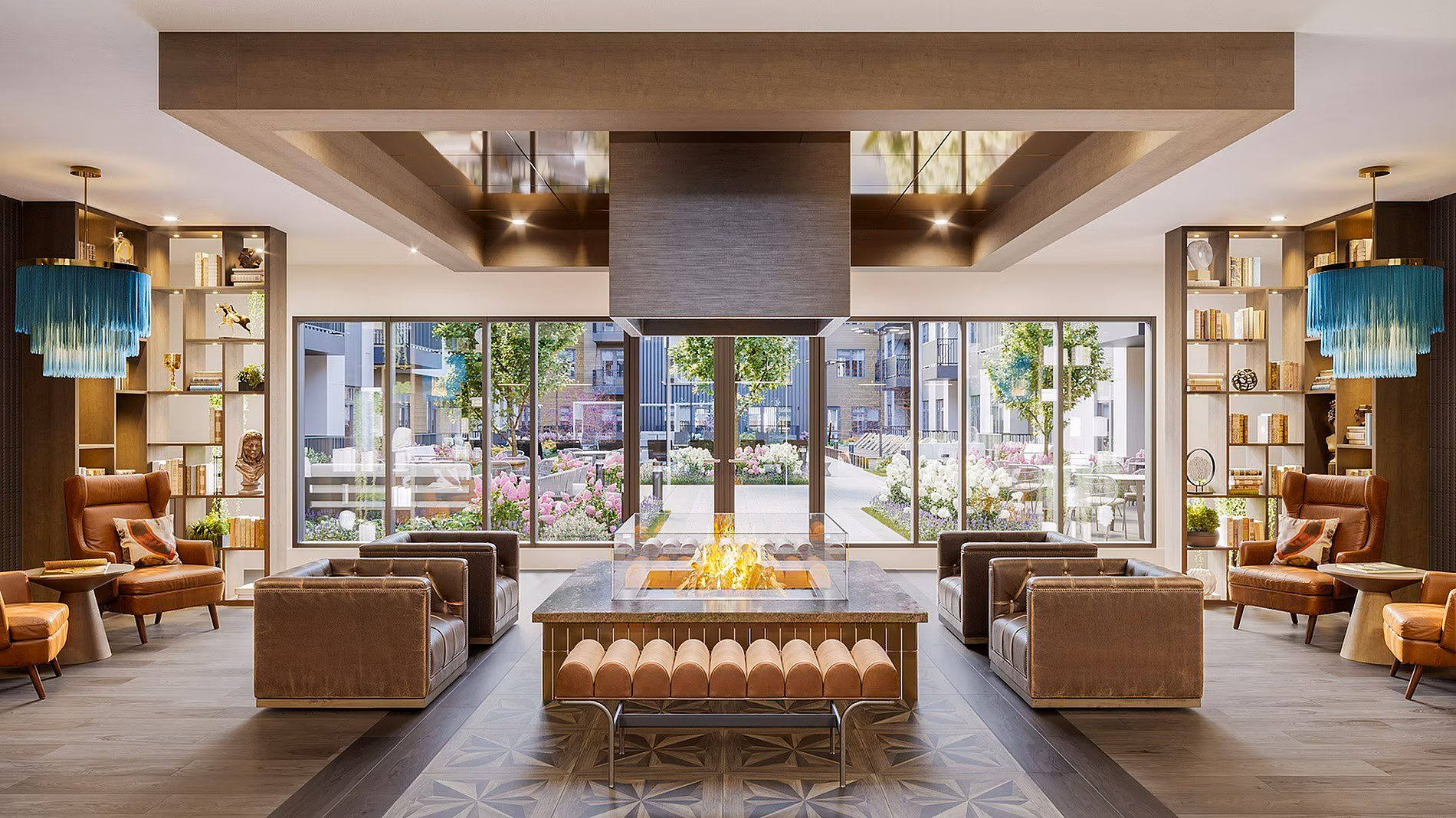 The harlan lounge area